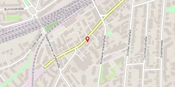 Karte der Umgebung von Mörfelder Landstr. 117, 60598 Frankfurt