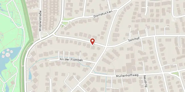 Karte der Umgebung von Langkamp 3b, 22607 Hamburg