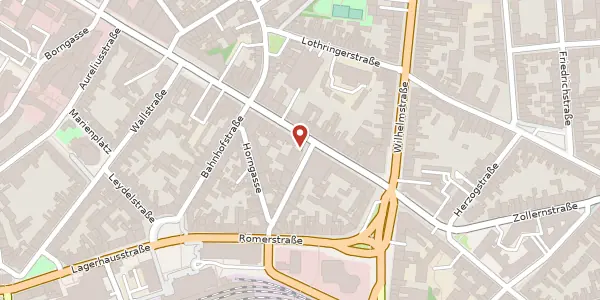 Karte der Umgebung von Theaterstr. 90, 52062 Aachen