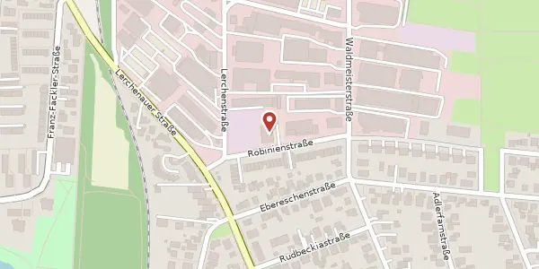 Karte der Umgebung von Robinienstr. 74, 80935 München