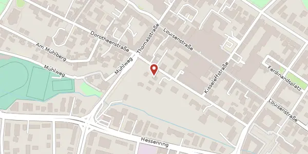 Karte der Umgebung von Schöne Aussicht 5a, 61348 Bad Homburg