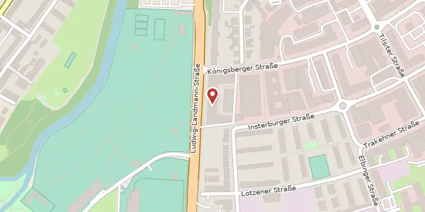 Karte der Umgebung von Ludwig-Landmann-Str. 357, 60487 Frankfurt