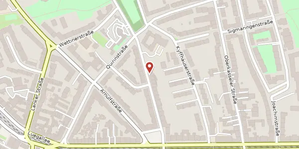 Karte der Umgebung von Schorlemer Str. 25, 40545 Düsseldorf