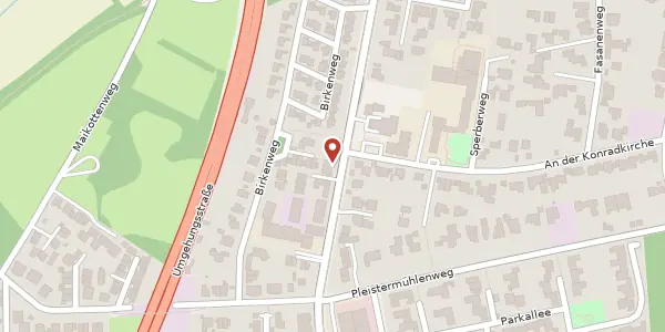 Karte der Umgebung von Mondstr. 78, 48155 Münster