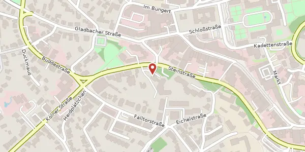 Karte der Umgebung von Kölner Str. 5, 51429 Bergisch Gladbach