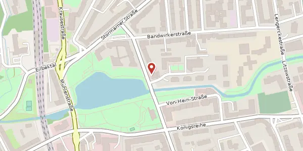 Karte der Umgebung von Wandsbeker Königstraße 66, 22041 Hamburg