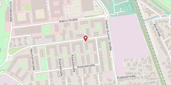 Karte der Umgebung von Hohenzollernallee 47, 40235 Düsseldorf
