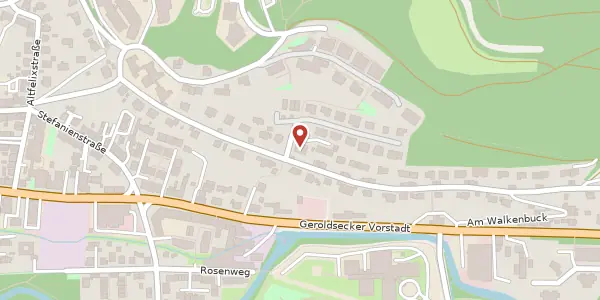 Karte der Umgebung von Bürklinstraße 15, 77933 Lahr