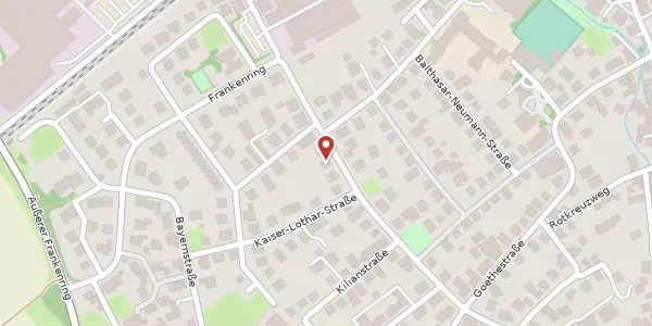 Karte der Umgebung von Angerstr. 63, 96231 Bad Staffelstein
