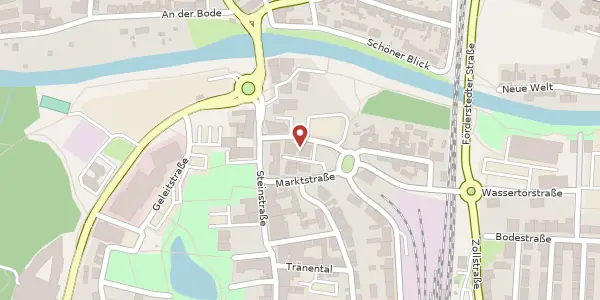 Karte der Umgebung von Wassertorstr. 3, 39418 Staßfurt