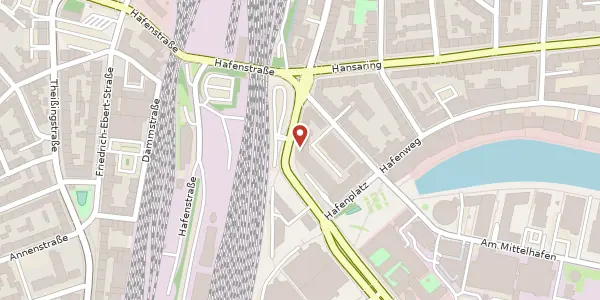 Karte der Umgebung von Albersloher Weg 9, 48155 Münster