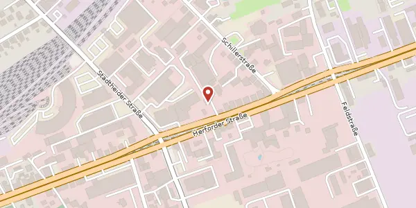 Karte der Umgebung von Herforder Str. 199, 33609 Bielefeld