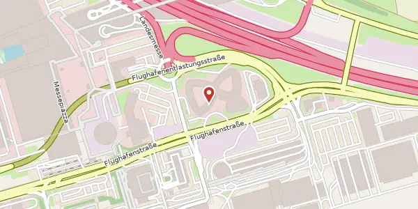 Karte der Umgebung von Flughafenstraße 59, 70629 Stuttgart