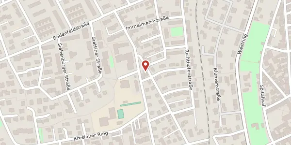 Karte der Umgebung von Berliner Str. 16, 91438 Bad Windsheim