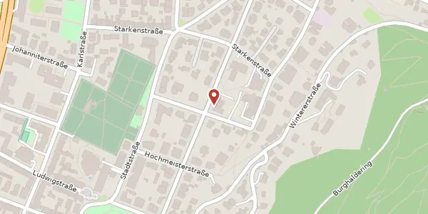 Karte der Umgebung von Mozartstraße 48, 79104 Freiburg im Breisgau