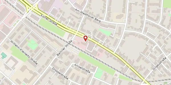 Karte der Umgebung von Kölner Str. 201-203, 51149 Köln