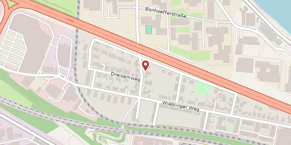 Karte der Umgebung von Gutachweg 12, 69123 Heidelberg