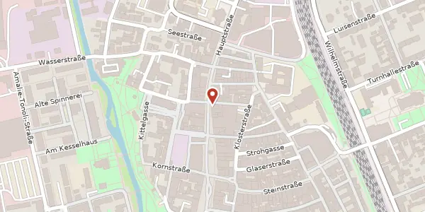 Karte der Umgebung von Hauptstraße 47, 77652 Offenburg