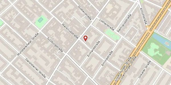 Karte der Umgebung von Wittekindstr. 38-40, 50937 Köln