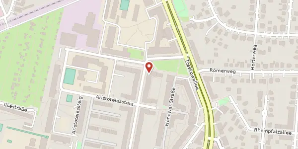 Karte der Umgebung von Cäsarstraße 16, 10318 Berlin