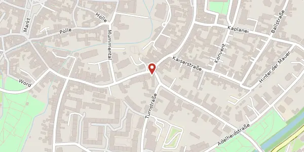 Karte der Umgebung von Heiligegeiststraße 11-12, 06484 Quedlinburg