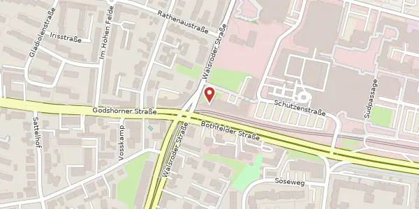 Karte der Umgebung von Walsroder Straße 93, 30851 Langenhagen