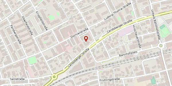 Karte der Umgebung von Landsberger Str. 98, 82110 Germering
