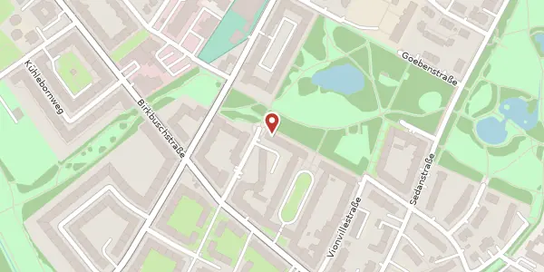Karte der Umgebung von Johanna-Stegen-Straße 10, 12167 Berlin