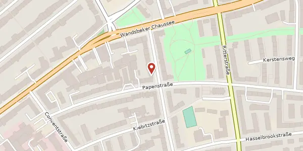 Karte der Umgebung von Hirschgraben 24, 22089 Hamburg