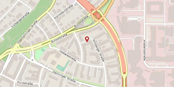 Karte der Umgebung von Amberger Str. 23, 81679 München