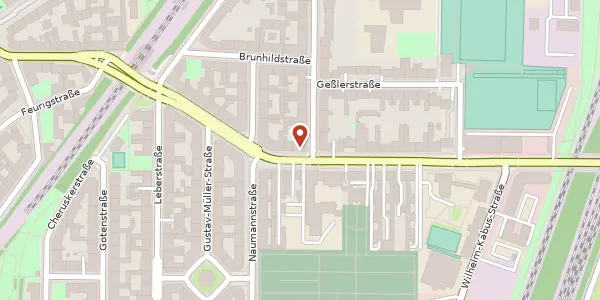 Karte der Umgebung von Kolonnenstraße 44, 10829 Berlin