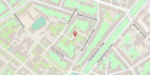 Karte der Umgebung von Neefestr. 3, 53115 Bonn