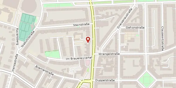 Karte der Umgebung von Holtenauer Straße 129, 24118 Kiel