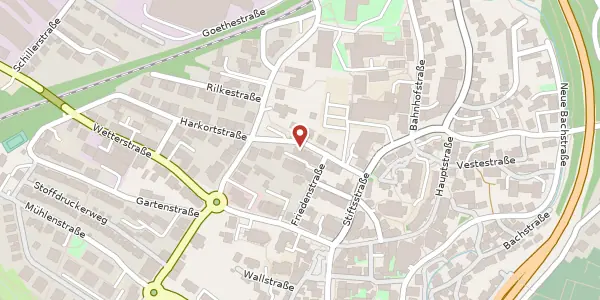 Karte der Umgebung von Goethestr. 13, 58313 Herdecke