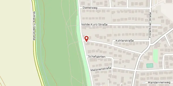 Karte der Umgebung von Olivenstraße 2A, 70619 Stuttgart