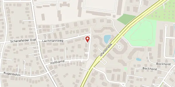 Karte der Umgebung von Lachmannweg 48, 22589 Hamburg