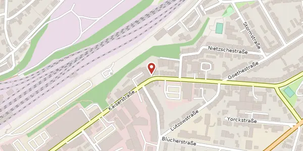 Karte der Umgebung von Kaiserstr. 71, 42329 Wuppertal