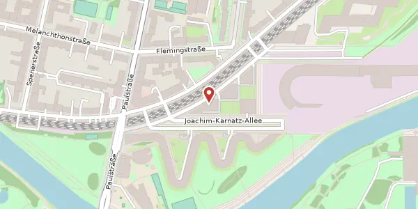 Karte der Umgebung von Alice-Berend-Straße 5, 10555 Berlin