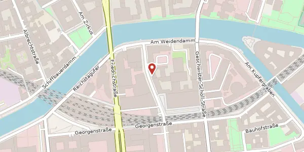 Karte der Umgebung von Planckstraße 24, 10117 Berlin