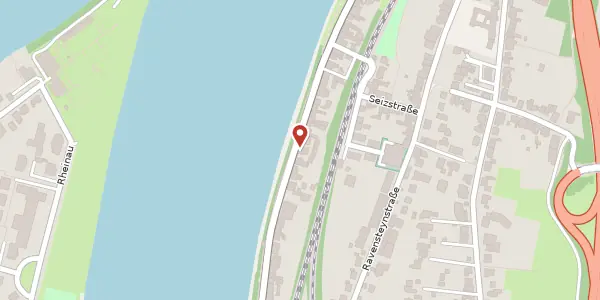 Karte der Umgebung von Emser Straße 166, 56076 Koblenz