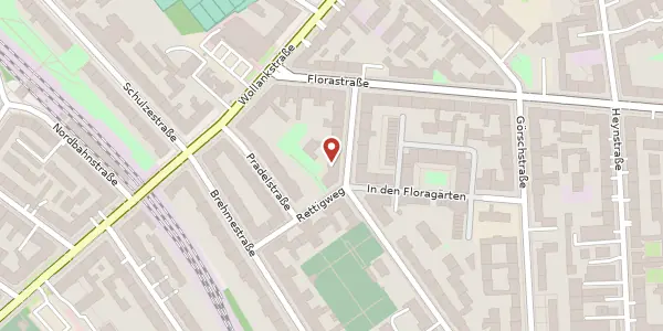 Karte der Umgebung von Gaillardstraße 4, 13187 Berlin