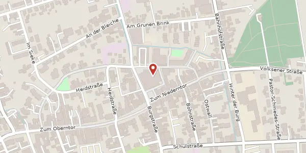 Karte der Umgebung von Fünfhausenstraße 2, 31832 Springe