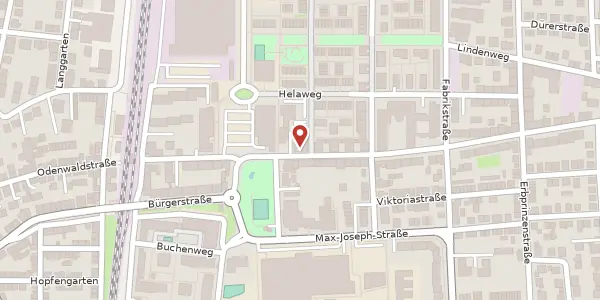 Karte der Umgebung von Heinrich-Fuchs-Straße 94-96, 69126 Heidelberg