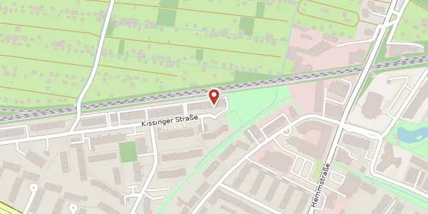 Karte der Umgebung von Kissinger Str. 54 a, 28215 Bremen