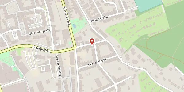 Karte der Umgebung von Kurze Straße 2, 07546 Gera