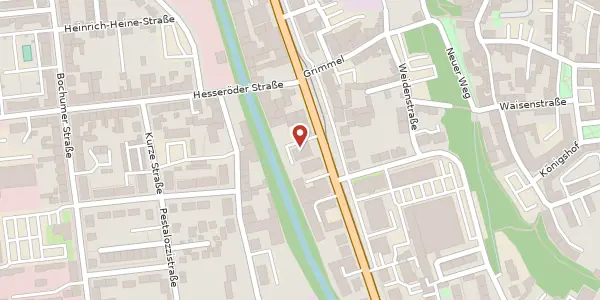 Karte der Umgebung von Grimmelallee 50, 99734 Nordhausen