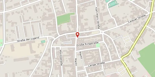 Karte der Umgebung von Berliner Str. 46, 03238 Finsterwalde