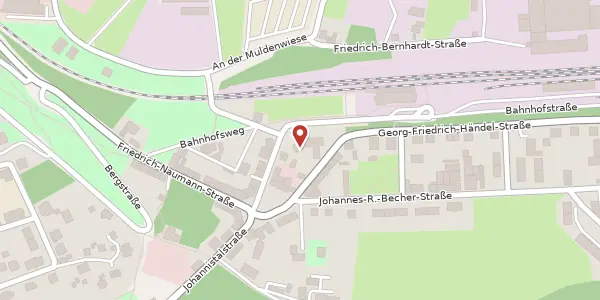 Karte der Umgebung von Georg-Friedrich-Händel-Straße 1, 04703 Leisnig