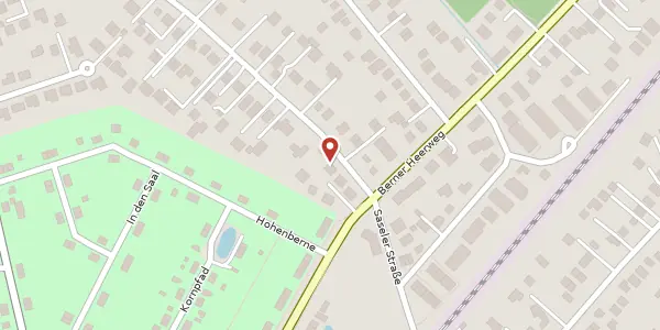Karte der Umgebung von Saseler Straße 177 e, 22159 Hamburg