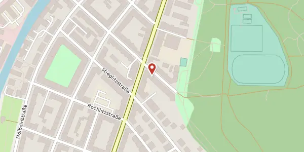 Karte der Umgebung von Industriestraße 7, 04229 Leipzig